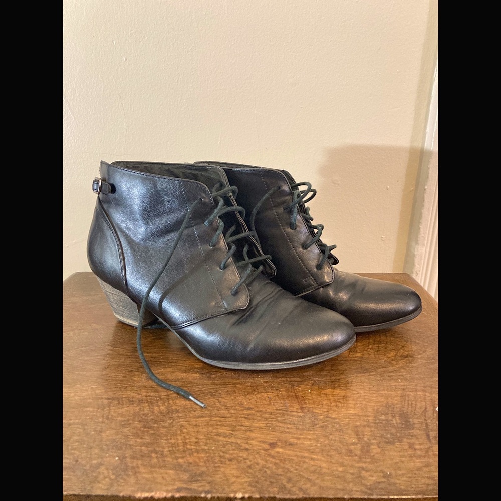 Black Chelsea Crew ankle boots